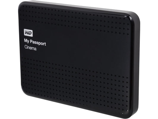 WD WDBZKS0010BBK-NESN My Passport Cinema 4K UHD Movie Storage