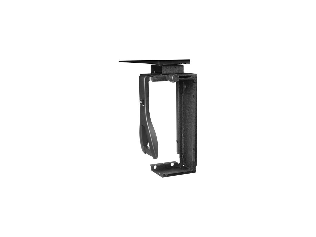 3M CS200MB Under-desk Computer Case Mount with Swivel, Black