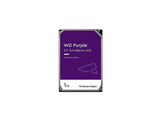 Western Digital 1TB WD Purple Surveillance Internal Hard Drive HDD - SATA 6 Gb/s, 64 MB Cache, 3.5 - WD11PURZ