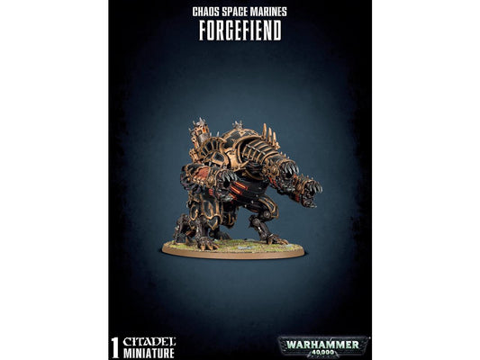 Warhammer 40k - Space Marine du chaos Forgefiend (2019)