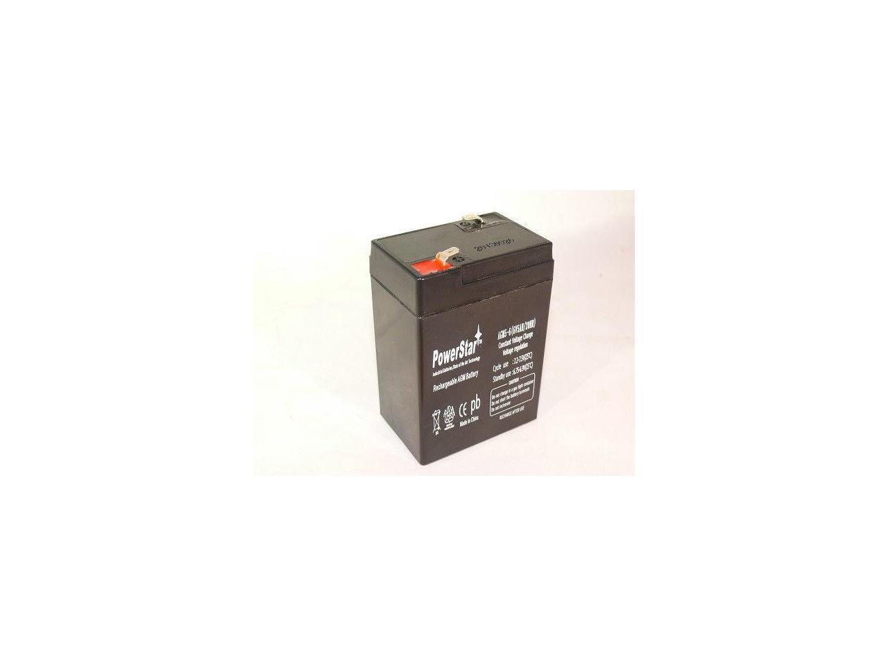 6V 5AH Replament for 6V 4AH (SBS640) Maintenance-free Sealed(SLA) Battery POWER