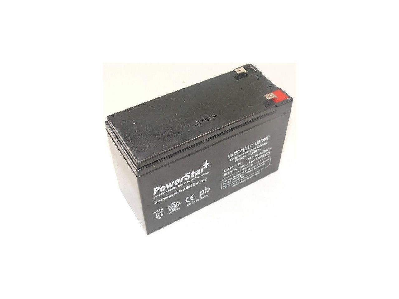 12V 7.5AH Sealed Lead Acid (SLA) Battery for APC ES500 ES550 LS500 RBC110 RBC2