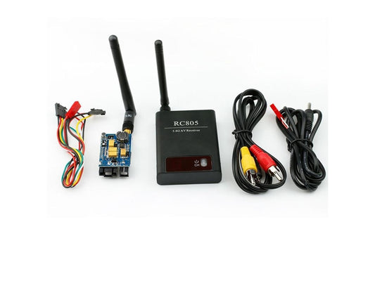 5.8G 400mW 8 Channel Wireless AV Transmitter & Receiver RC805+TS353 for aeromodelling