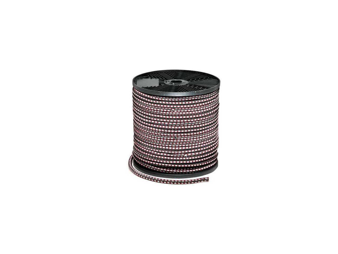 ZORO SELECT 4HXC8 Bungee Cord Roll,250 ft.L,5/16 In.D