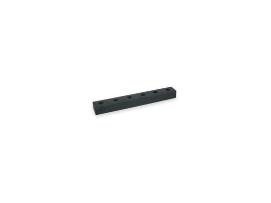 ZORO SELECT 2MYP9 Dock Bumper,30x3x4-1/2 In.,Rubber,PK2