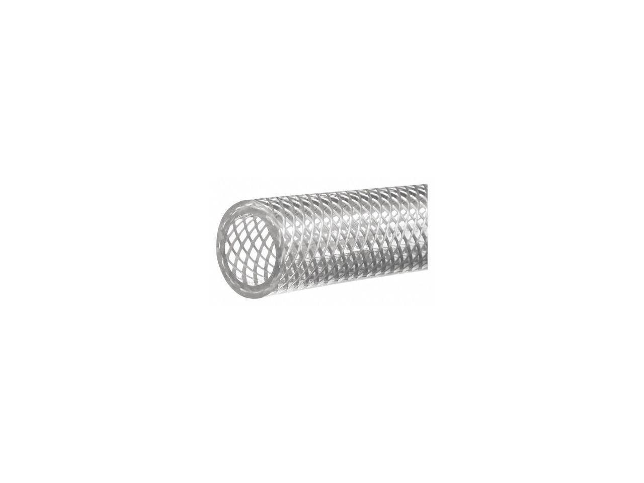 ZORO SELECT ZUSA-HT-2114 NSF Reinforced Clear PVC Tubing-1,3A