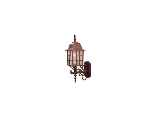 ACCLAIM LIGHTING 5301BW Wall Light,Burled Walnut,1-Light