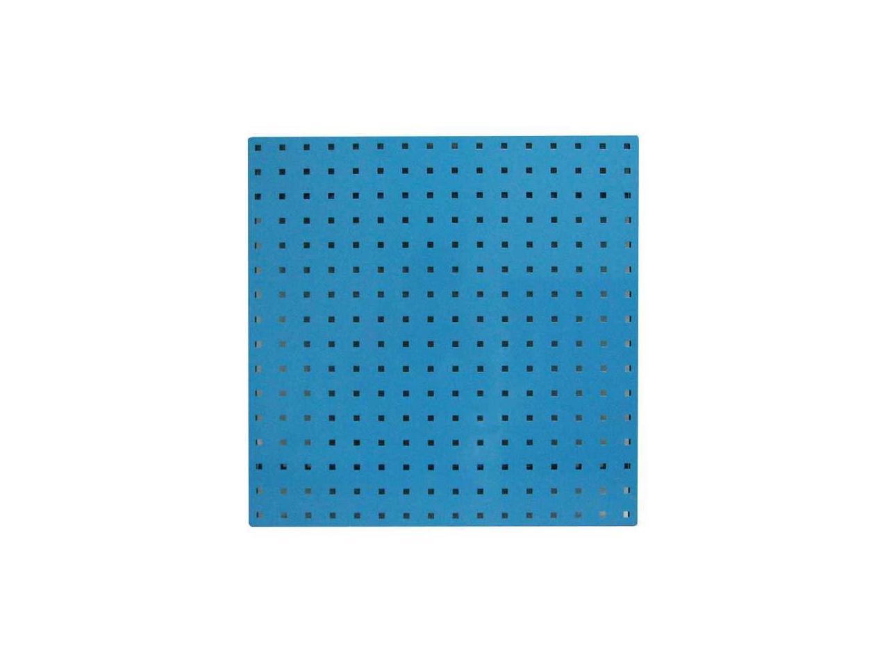 ZORO SELECT 5TPA8 Square Hole Pegboard,24x24,Blue,PK2