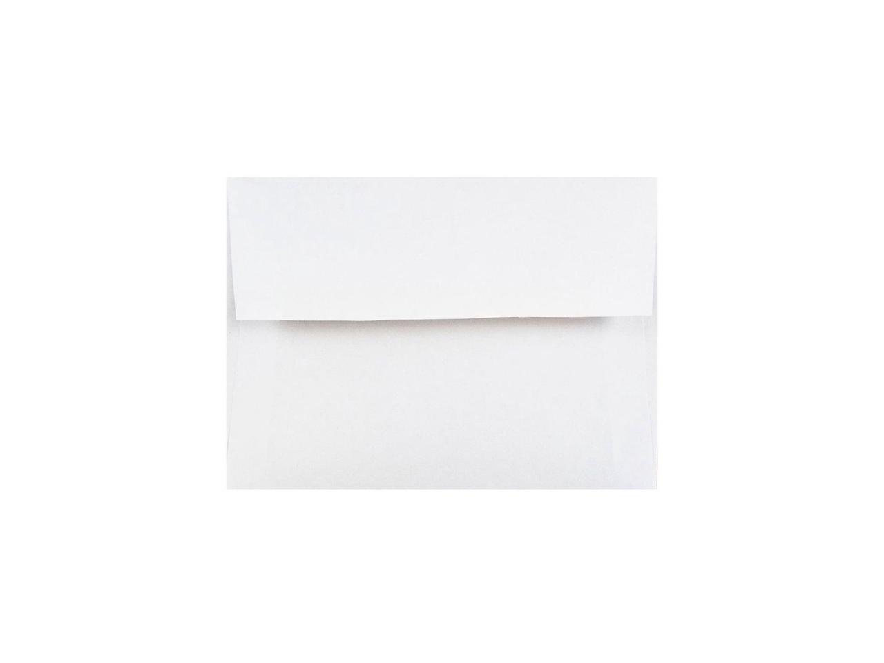 3 5/8 x 5 1/8 (4 Bar) Booklet White Envelope - 1000 envelopes per pack