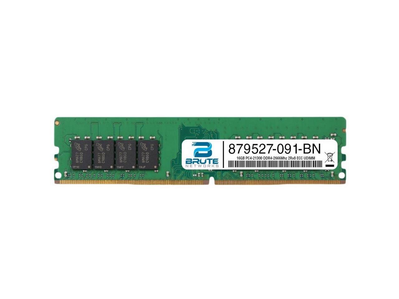 879527-091 - HPE Compatible 16GB PC4-21300 DDR4-2666Mhz 2Rx8 1.2v 288-Pin DDR4 SDRAM