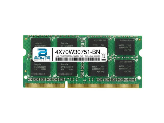 4X70W30751 - Lenovo Compatible 16GB PC4-21300 DDR4-2666MHz 2Rx8 1.2V Non-ECC SODIMM