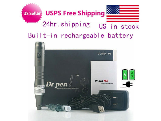 Wireless Ultima M8 Electric Auto Dr.Pen Professional Microneedle Pen Derma Pen