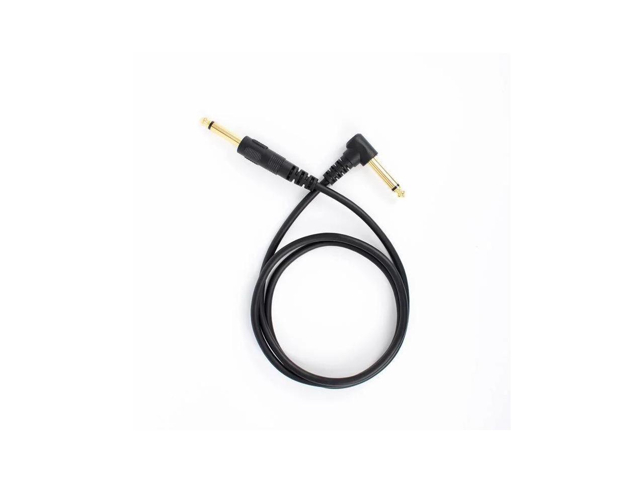 1pcs guitar cable jack 6.5 mm Jack to Jack Audio Cable Gold-Plated 1.5M Aux Cable for Guitar Mixer Amplifier Aux Cabo