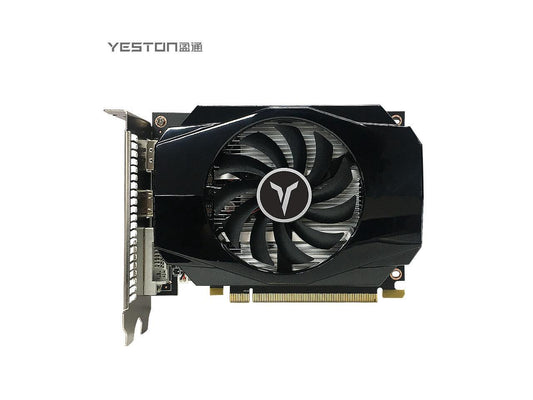 Yeston Radeon RX 550 4GB GDDR5 1183MHz 512processors PCIExpress 3.0 DirectX12 video cards Double slot DP+HDMI compatible +DVI-D graphics card of Desktop