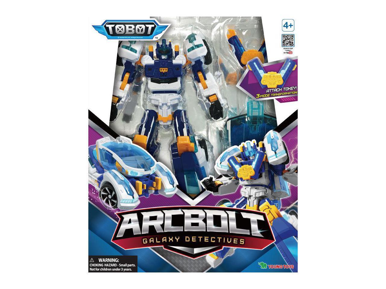 YOUNG TOYS TOBOT V LIGHTING / ARCBOLT ENGLISH VER. TRANSFORMING ROBOT TO CAR