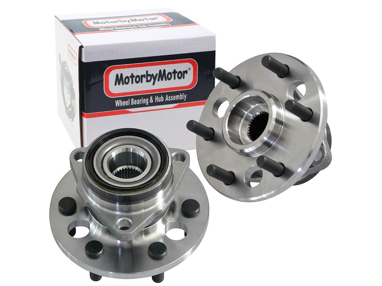 515001 (4WD) Front Wheel Bearing Hub Assembly Replacement for Chevy Blazer K1500 K2500 Pickup/Suburban, GMC Yukon K1500 K2500 Pickup/Suburban Wheel Hub Assembly w/6 Lugs, 4x4-2 Pack