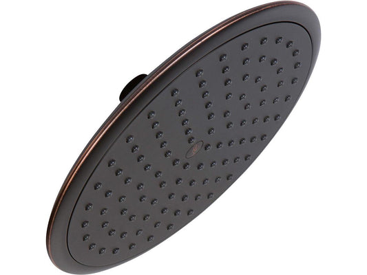 Waterfall Showerhead - 9 Inch Large Overhead Rain Shower Head - High Flow Best With Extension Arm, 2.5 GPM - Oil-Rubbed Bronze