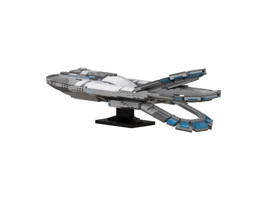 ZITIANYOUBUILD ECV-197 Orville Spaceship with Stand Building Toys Set 757 Pieces MOC