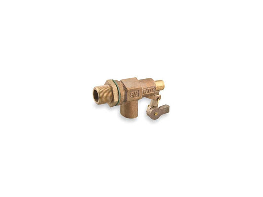 WATTS HD 750 12 Float Valve,3/4 In,Bronze,Bulkhead Mount