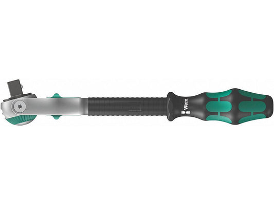 WERA 05003600001 1/2 Drive 72 Geared Teeth Round Head Style Hand Ratchet,