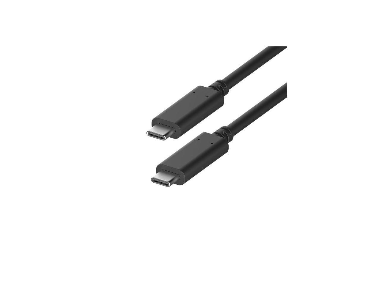 4Xem Usb-C To Usb-C Cable M/M Usb 3.1 Gen 2 10Gbps 6Ft Black